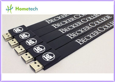 Memoria USB de goma coloreada de la pulsera, memoria USB USB 2,0 de la pulsera