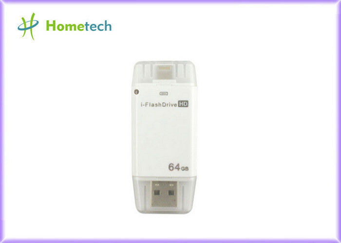 memoria USB negra conveniente del teléfono móvil de 8GB 16GB 32GB 64GB, palillo micro blanco de memoria USB del almacenamiento externo de OTG