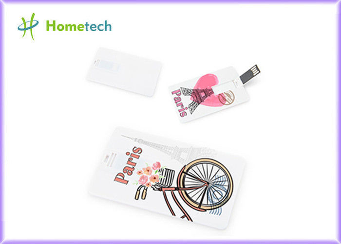 Plástico popular de la tarjeta de visita del Usb de memoria USB de la tarjeta de crédito