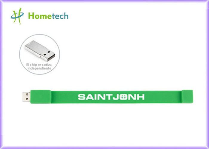 Memoria USB promocional 4GB/8GB de la pulsera del silicón USB del regalo