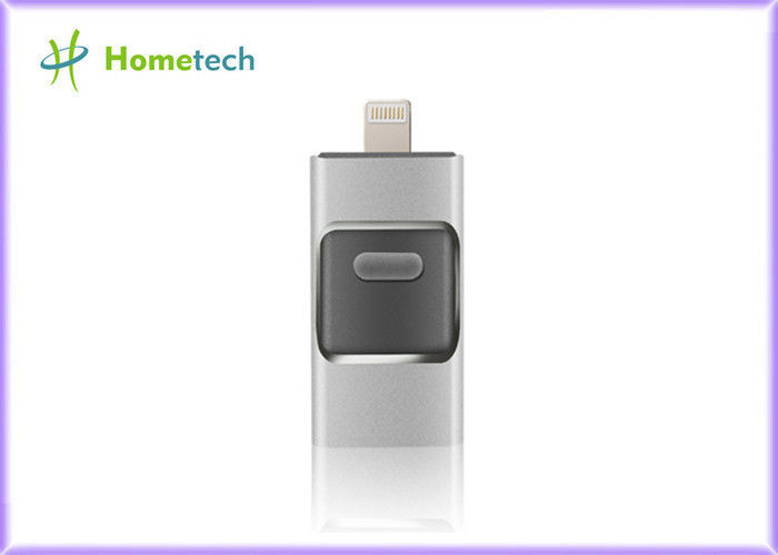 Memoria USB del teléfono móvil para IOS/Android, impulsión fácil del i con el material de la aleación de aluminio