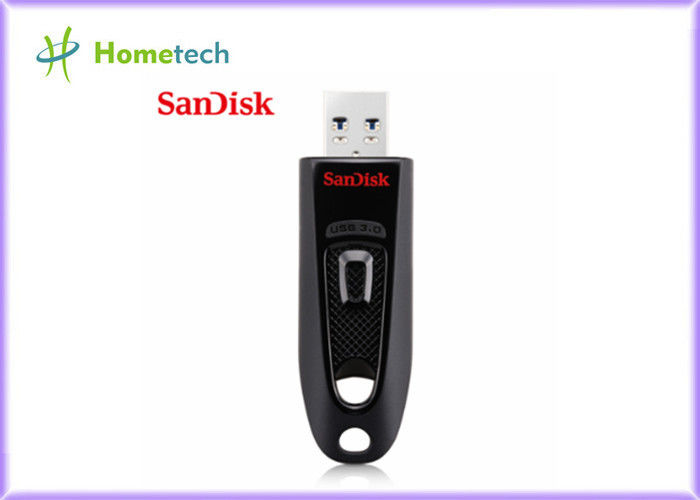 Memoria USB original 64gb del 100% SanDisk CZ48 USB 3,0 con la protección de contraseña, color negro