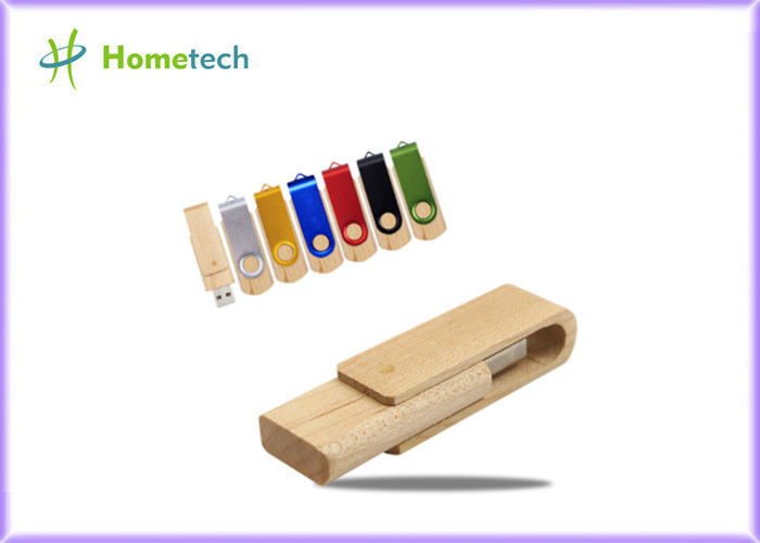Memoria USB de madera promocional 32GB, 2,0 manosea los Memory Stick de madera del Usb con los dedos de la pluma