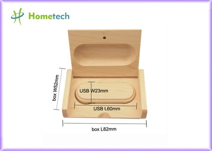 Pegue memoria USB de madera del estilo, impulsión de destello 5 del pulgar del USB - 15MB/velocidad de la lectura de S