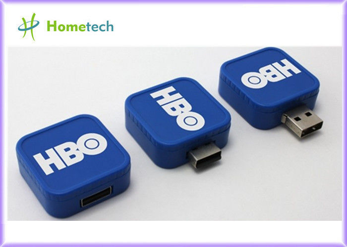 Memoria USB cuadrada plástica, memoria USB popular de la forma del OEM Quadrate