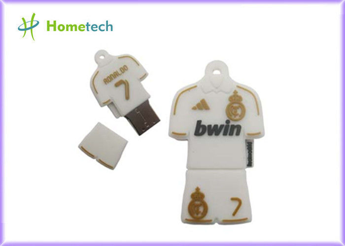 Accionamiento de disco modificado para requisitos particulares de memoria Flash de memoria USB USB de Real Madrid Bwin de la ropa del fútbol del USB 2,0
