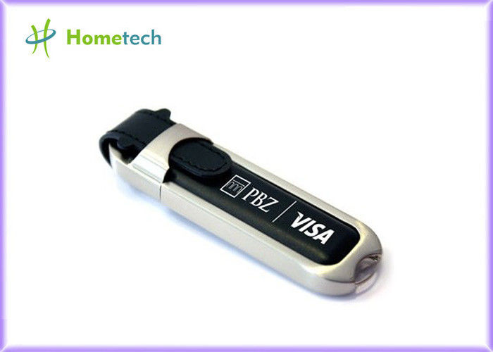 Gane el lápiz de memoria de 8 4GB USB/la impulsión de cuero del pulgar de la pluma del palillo de memoria Flash