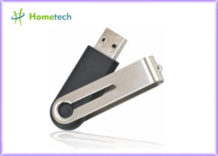 La torsión plástica USB pega memoria USB grabada laser de 16G Windows Vista