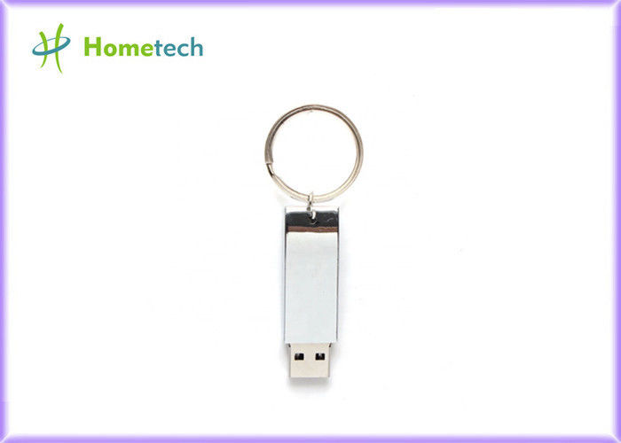 El pulgar de plata del metal de 16GB/32 GB conduce el tipo de interfaz del USB 2,0 para sus regalos del negocio