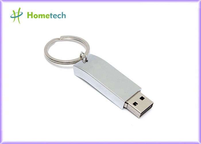 El pulgar de plata del metal de 16GB/32 GB conduce el tipo de interfaz del USB 2,0 para sus regalos del negocio