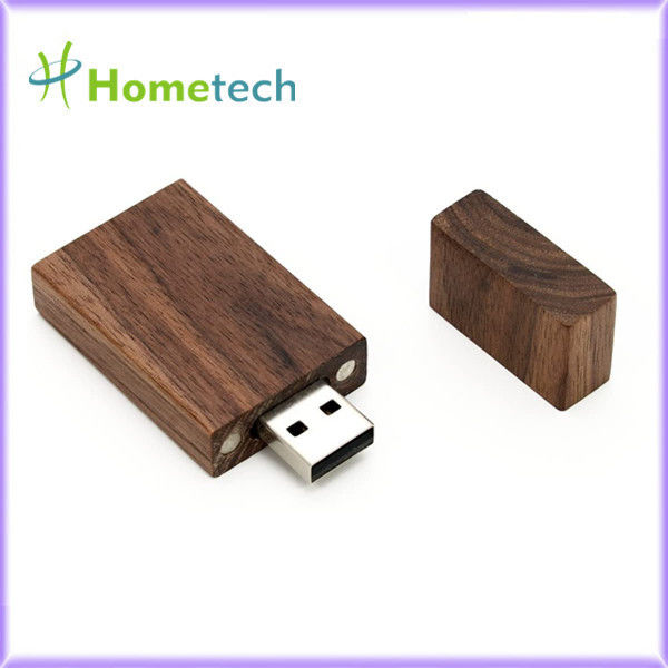 Almacenamiento de datos que lee 148 memorias USB de madera de Mbps 16GB