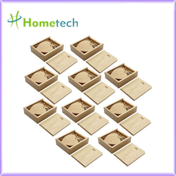 memoria USB en forma de corazón de madera del arce de 8GB 5-15MB/S