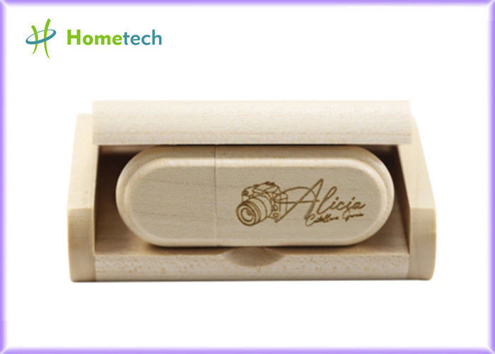 Memoria USB promocional de madera pega 8gb para el regalo de boda