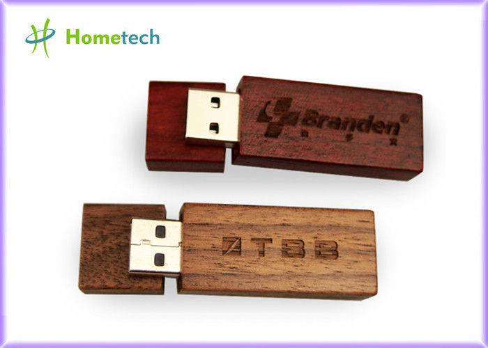Memoria USB de encargo 32GB 4GB 8GB 16GB de Logo Bamboo Wooden para el dispositivo elegante