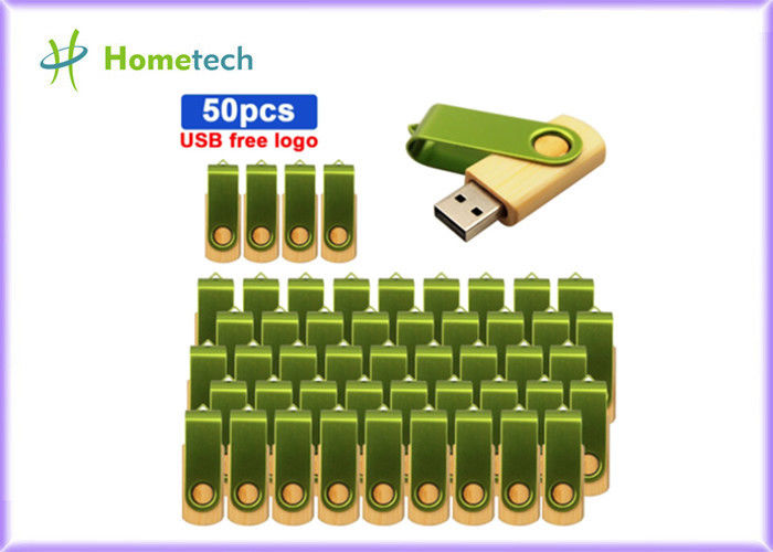 Torsión plegable USB de madera Pen Drive 2,0 3,0 eslabón giratorio de 1 GB 4 GB 8GB 16GB 32GB