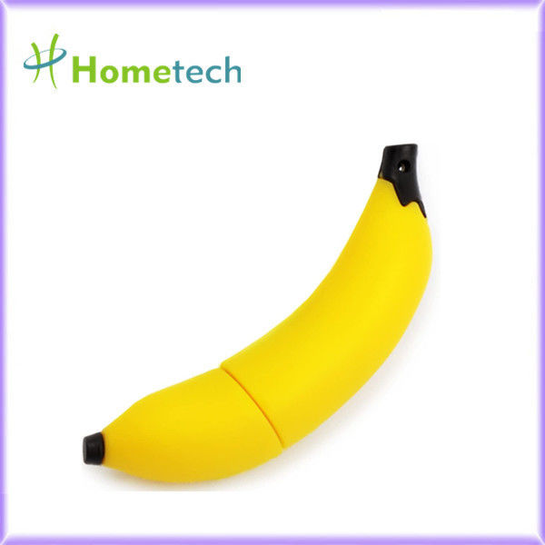 El plátano lindo de memoria USB 4GB 8GB del diseño USB 2,0 de la fruta formó para el regalo promocional