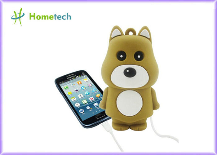 Mini forma elegante recargable linda del oso de Powerbank para el teléfono móvil