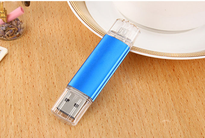 Memoria USB micro anaranjada del teléfono móvil/memoria USB externa