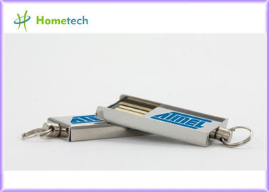 Pequeña unidad USB del regalo de aluminio memoria USB cuadrada fina estupenda de la aleación 8GB de mini