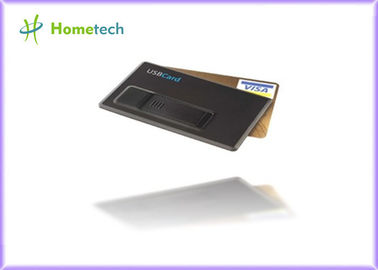La alta pluma plástica del dispositivo de almacenamiento de la tarjeta de crédito de la capacidad 32gb USB conduce el Memory Stick