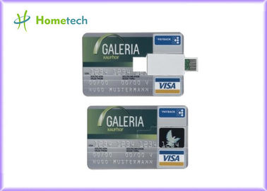 Dispositivo de almacenamiento modificado para requisitos particulares de la tarjeta de crédito USB, disco de la tarjeta USB de 8GB Memeory