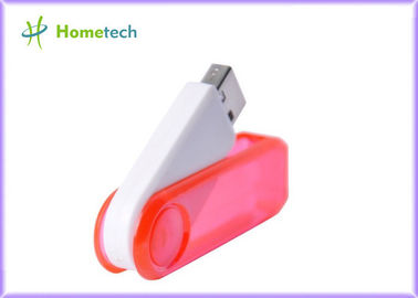 Palillos plásticos transparentes de la torsión USB, memoria USB del micrófono 2GB