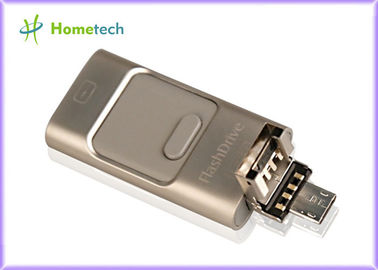 comprar Almacenamiento 3 del teléfono móvil USB en 1 lector de tarjetas multifuncional de Pendrive OTG del u-disk para IOS y Samsung Android del iPhone Fabricación en línea