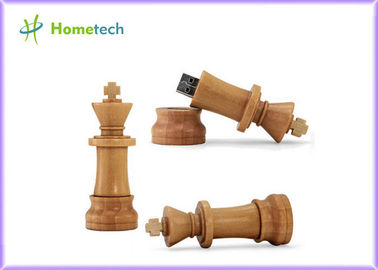 comprar Impulsión de madera de la pluma del disco de memoria USB U del ajedrez USB 2,0 creativos Fabricación en línea