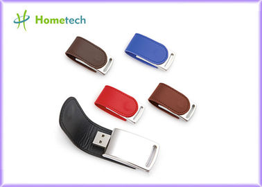 comprar Impulsión promocional a granel 4GB 8GB 62mm*27*12m m del lápiz de memoria del cuero USB Fabricación en línea