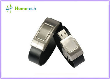 comprar La pulsera de cuero personalizó 32gb memoria USB 10-22mb del usb 2,0/velocidad de s Fabricación en línea
