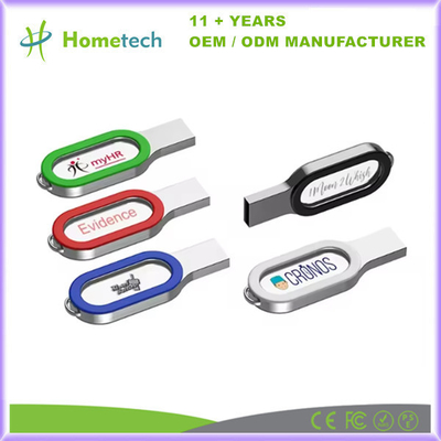 comprar Unidad flash USB de metal delgado innovadora USB 3.0 64G con logotipo personalizado resistente al agua Fabricación en línea