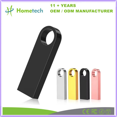 comprar USB 2.0/3.0 Disco de pulgar de metal 8GB/16GB/32GB/64GB/128GB Plata/Oro/Oro rosa para Windows Mac OS Linux Fabricación en línea