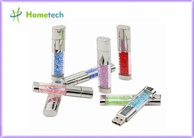 comprar Impulsión de destello de la pluma de la moda USB 2,0, Memory Stick cristalino del diamante de memoria USB del corazón Fabricación en línea