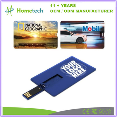 comprar Impresión personalizada de doble cara de tarjeta de crédito USB con capacidad de 128MB-256GB Fabricación en línea