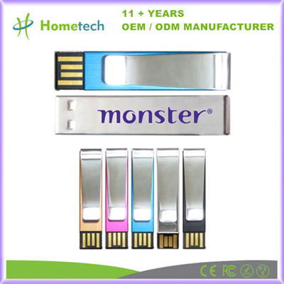 comprar 2GB / 4GB de clip de papel frío USB Stick con velocidad de transferencia de datos y rango de temperatura 0-70C Fabricación en línea