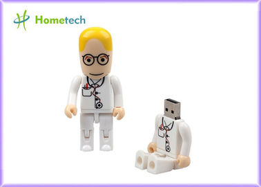 comprar Las unidades USB blancas del carácter doctor el disco de la historieta U de Pendrive, Memory Stick 8gb de la enfermera 16gb lindo Fabricación en línea