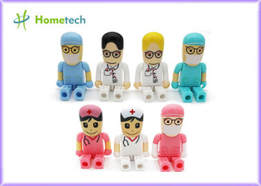 comprar Mini historieta pendrive de la enfermera del doctor de las unidades USB 64gb del carácter del regalo Fabricación en línea