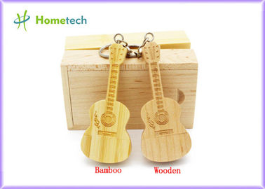 comprar Palillo de madera del Memory Stick USB de la impulsión de la pluma de memoria USB 2,0 de la guitarra, memoria de destello de la impulsión de la pluma Fabricación en línea
