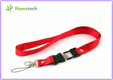 comprar 32GB memoria roja de memorias USB 2,0 del acollador USB para el collar, grabada Fabricación en línea