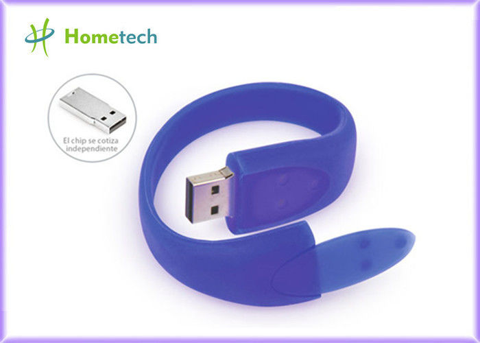Palillo a granel de Wirstband USB de memoria USB de la pulsera del silicón 1gb para el regalo promocional