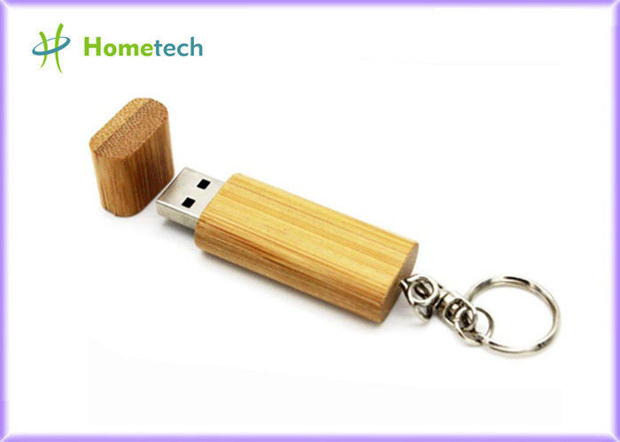 La impulsión de madera Pendrive de la pluma de memoria USB 64GB 32GB del llavero especializó el palillo del logotipo/de memoria USB