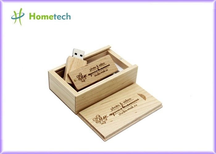 Memorias USB de madera de encargo ambientales 1Gb 4Gb 16Gb de Eco con garantía de 1 año