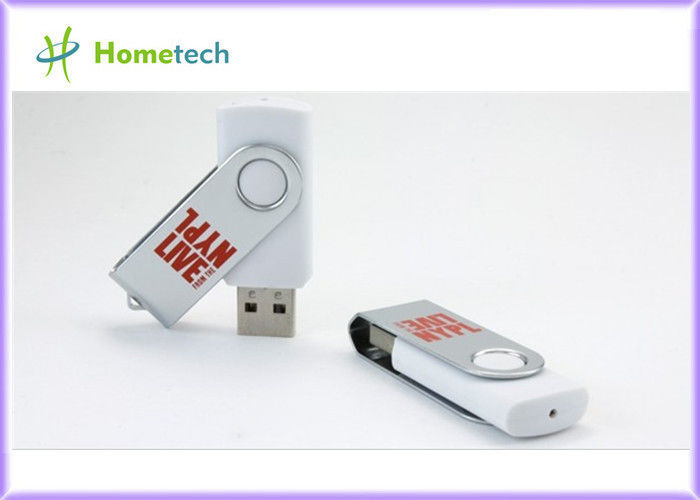 La pluma de memorias USB de la torsión USB del USB 2,0 conduce los palillos plásticos del eslabón giratorio USB del disco del Memory Stick U