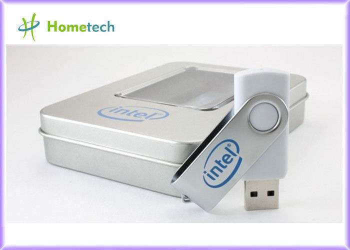 Palillos promocionales de la torsión USB/memoria USB promocional de la torsión del metal del regalo