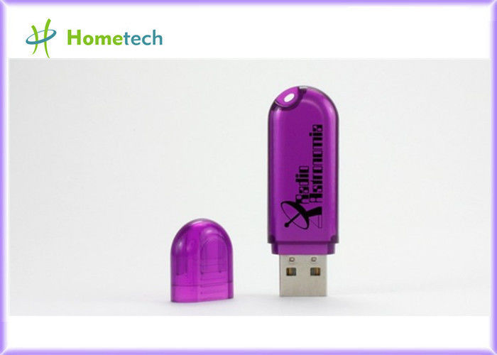 Memoria USB plástica 512MB de los regalos promocionales ovales
