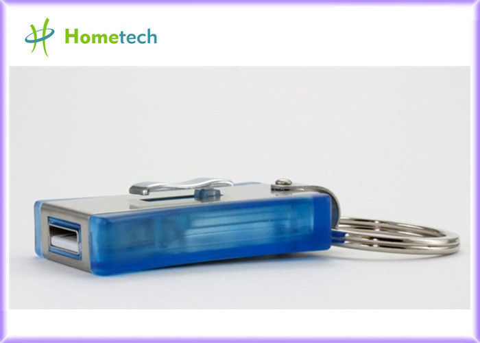 llavero plástico 3D Pendrive de memoria USB de la promoción 8GB/16GB con el microprocesador original