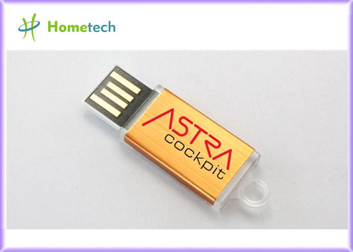 Memoria USB plástica 4GB 8GB, USB 2,0 del rectángulo de los efectos de escritorio de la oficina