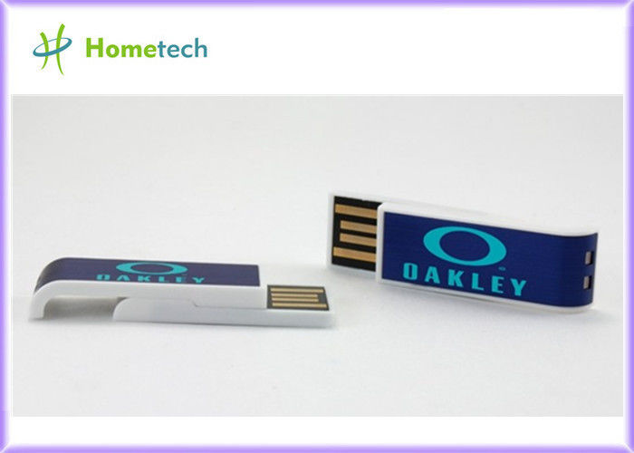 Palillo plástico de las formas USB de memoria USB con la seda del logotipo - pantalla