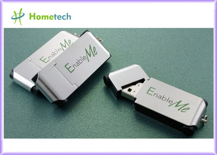Impulsión del pulgar del metal del grabado/de la impresión del logotipo/memorias USB dominantes del metal USB