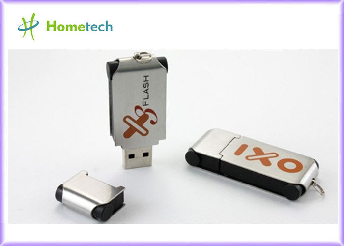 Impulsión del pulgar del metal del grabado/de la impresión del logotipo/memorias USB dominantes del metal USB
